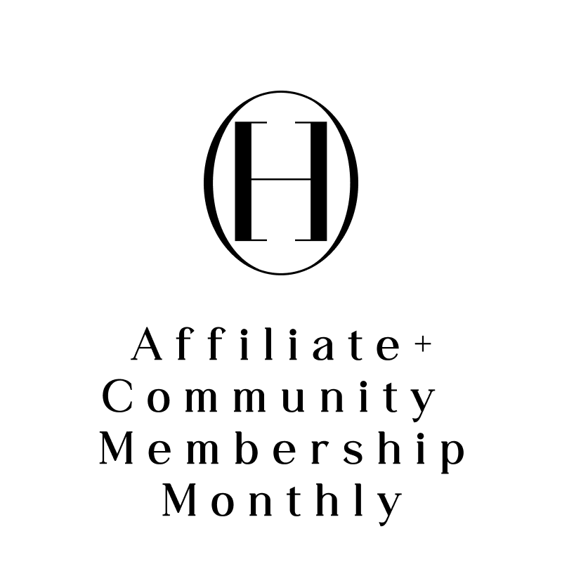 Affiliate + Community Membership Bundle - Monthly